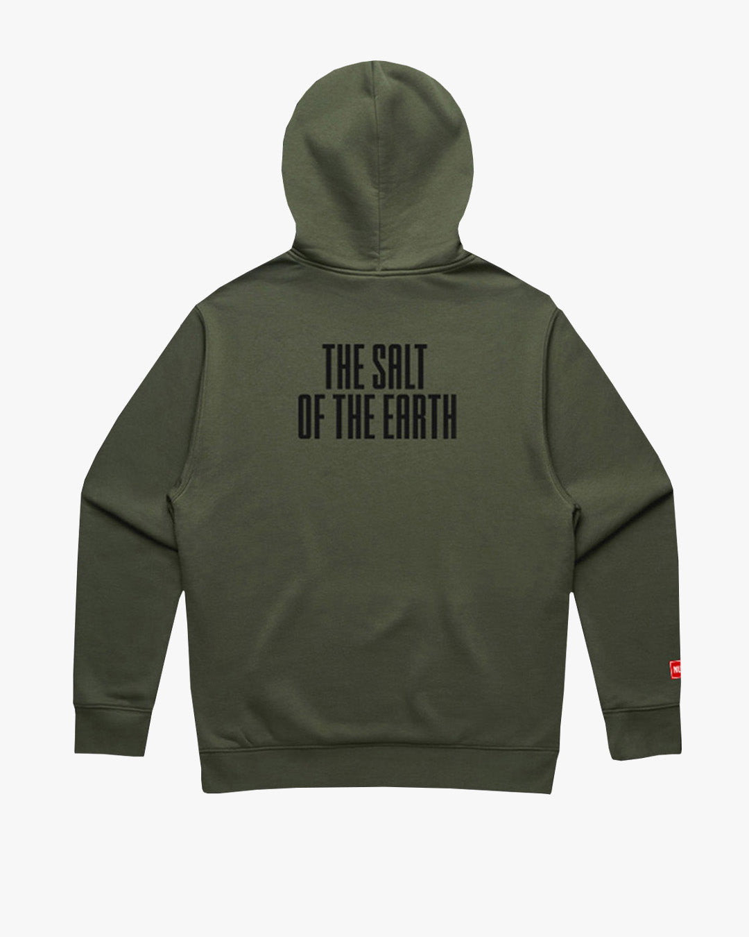 Salty Fleece Hoodie - Military Green