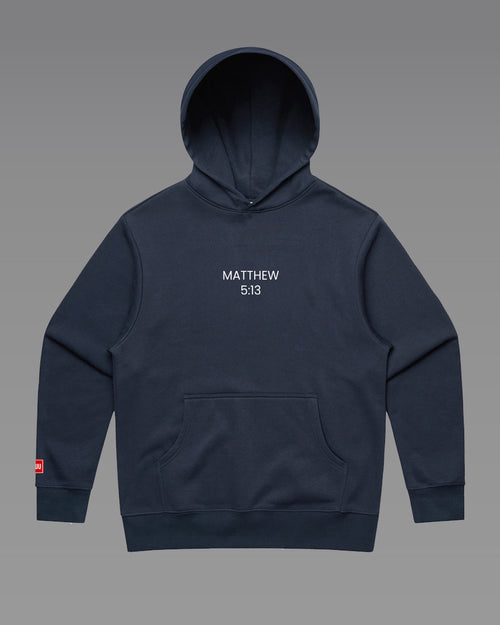 Be Salty oversized Hoodie - Navy