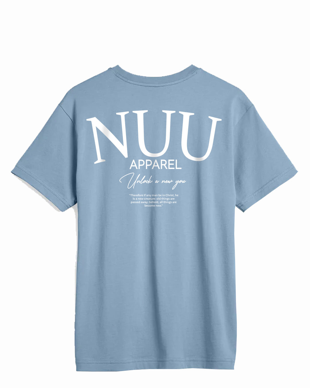 New You Oversized Tee - Cloudy Blue