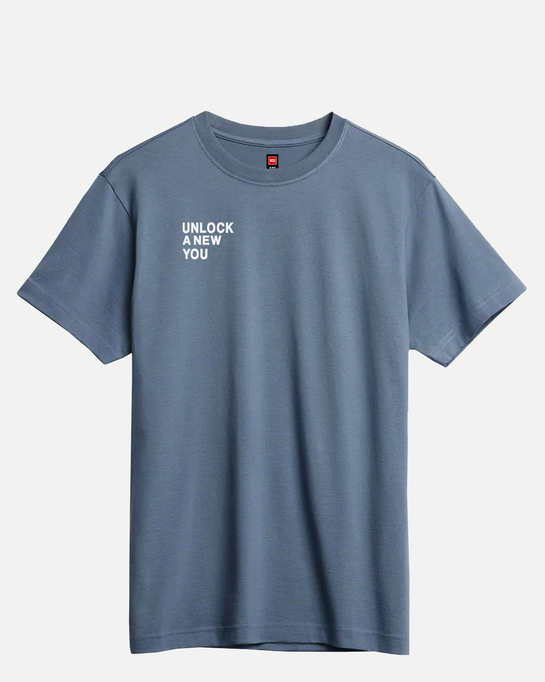 NUU Original Tee - Heather Slate Blue